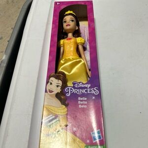 Hasbro Disney Princess Belle Doll in Yellow and Pink Packaging